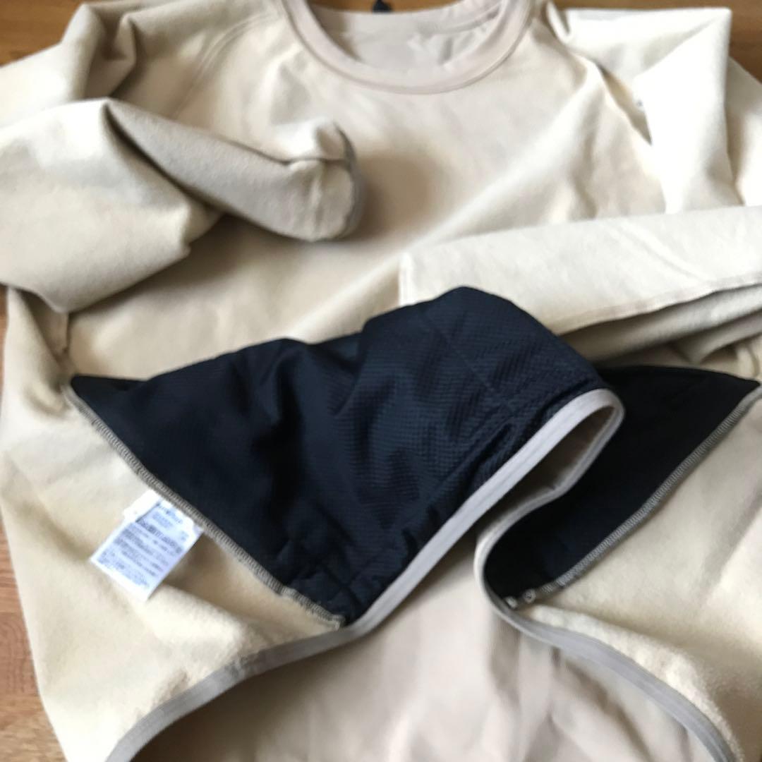 【10%値下】ザノースフェイスエイペックスサーマルクルー　フリース　ロゴプリント