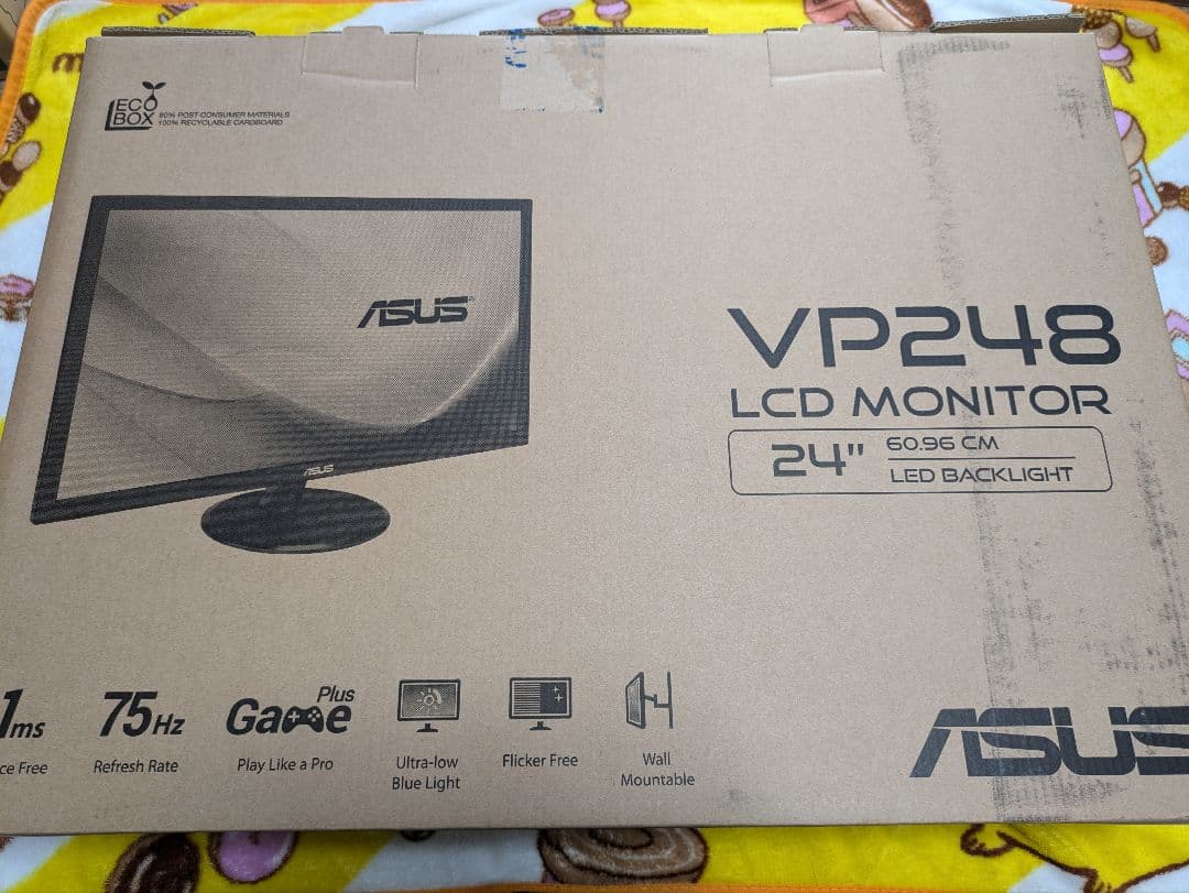 ASUS VP248 24インチ LCDモニター 本体