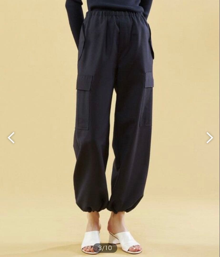 TOMORROWLAND モヘヤブレンドウール カーゴパンツ