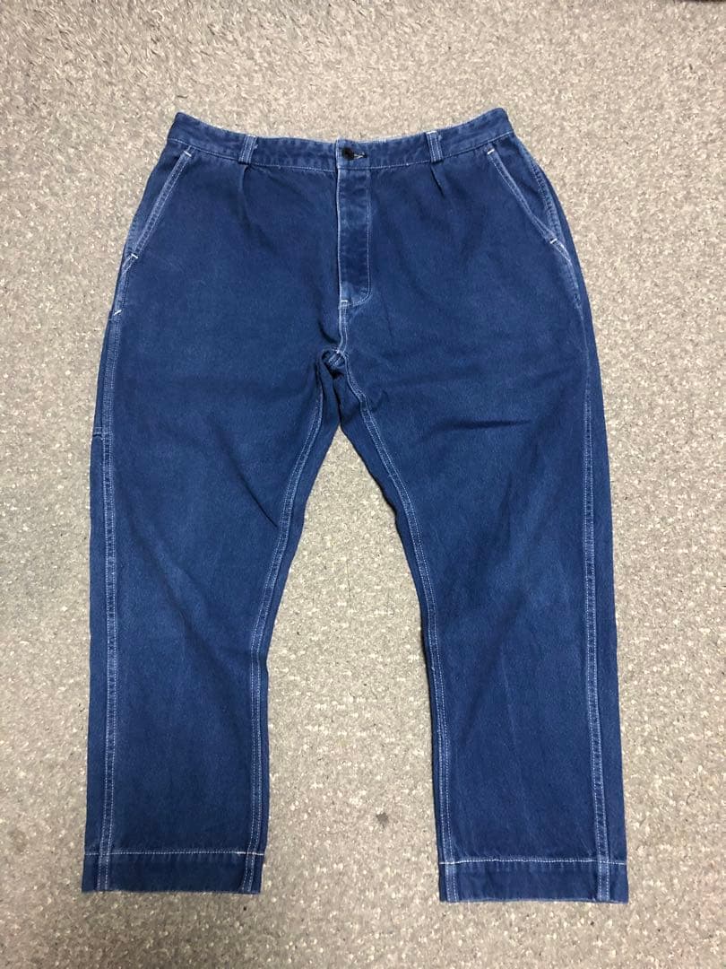 DENHAM デンハム　タックデニムパンツ