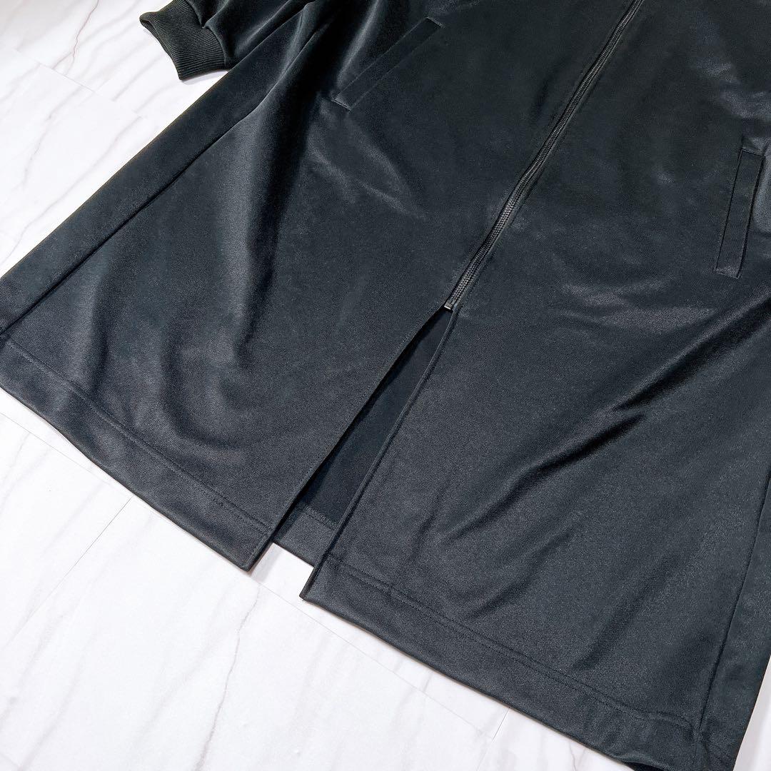 《美品》FRED PERRY ジップアップワンピース ジャージ 黒 UK10