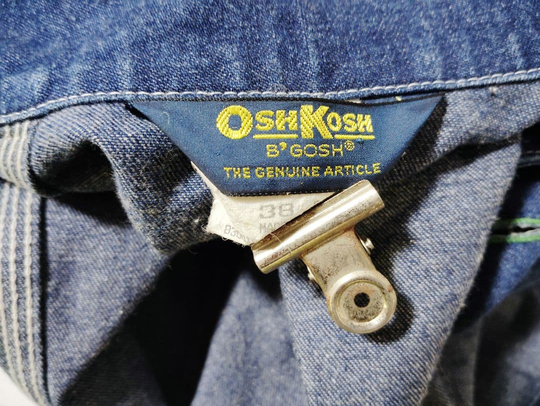 OshKoshオシュコシュデニムカバーオール サイズ38R USA製古着