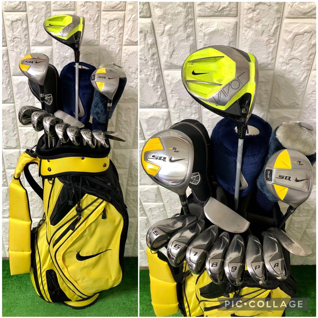 初心者おすすめ☆メンズ ゴルフクラブセット☆ナイキ☆キャディバッグ付