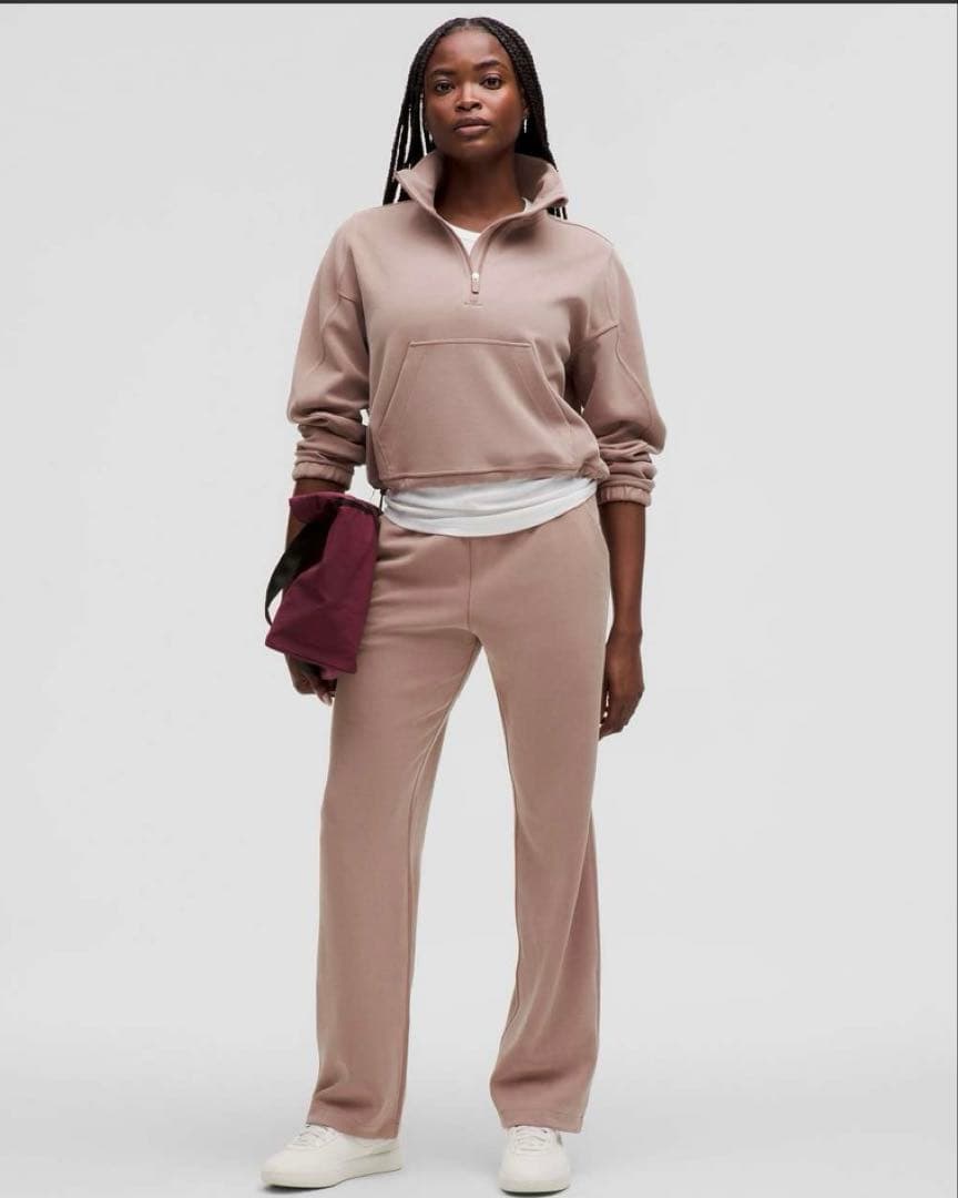 ★新品タグ付き★ ルルレモン ハーフジップ トレーナー