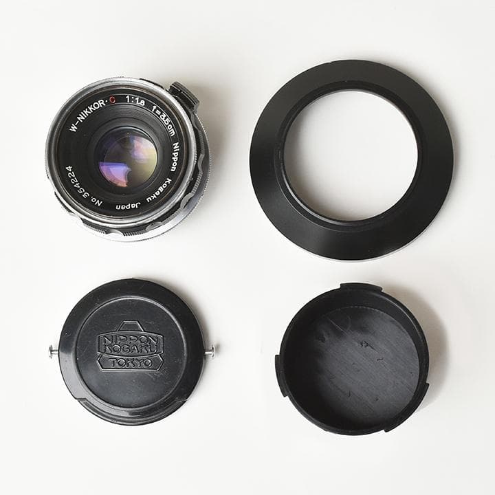 ニコンレンズ W-Nikkor 3.5cm F1.8 Sマウント