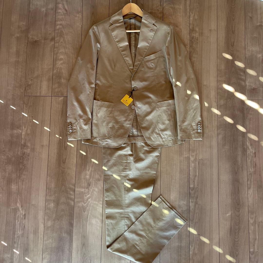 【新品未使用】TAGLIATORE タリアトーレ スーツ セットアップ 50