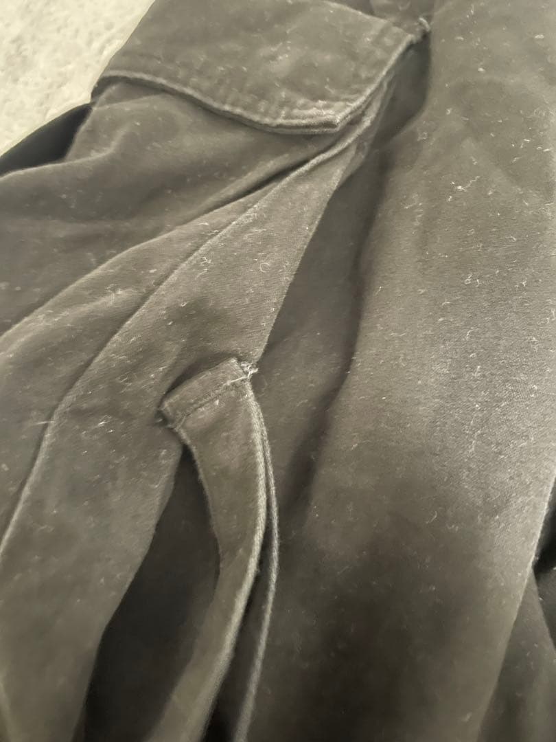 【GRANCY】ZipDesign CargoPants ブラック