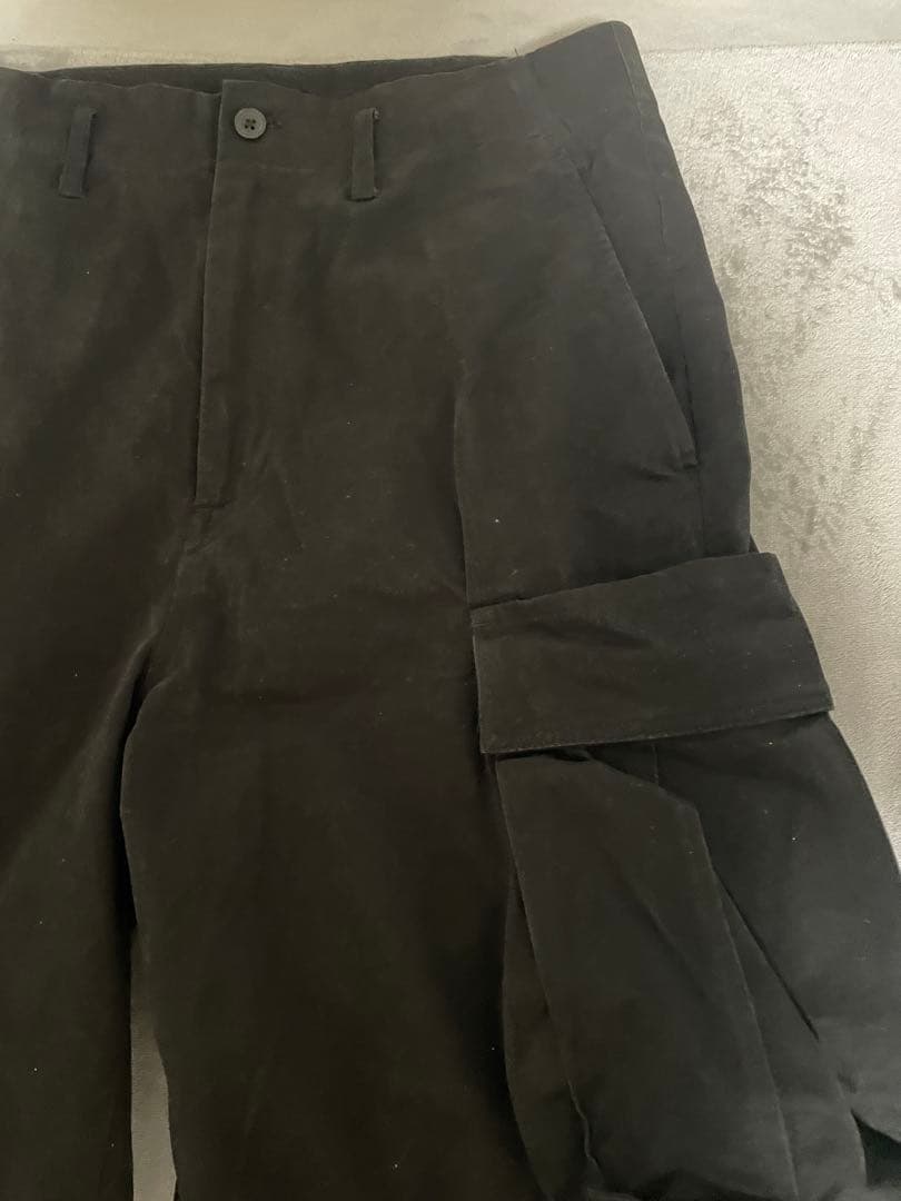 【GRANCY】ZipDesign CargoPants ブラック