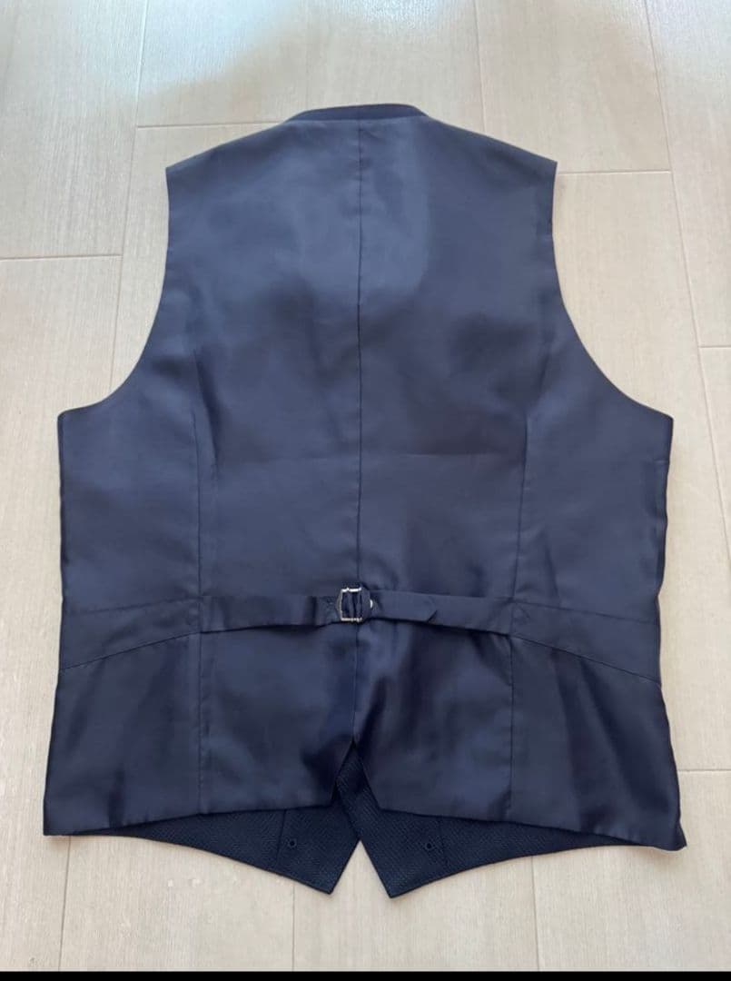 マッキントッシュフィロソフィー ナンバーゼロ トロッター ネイビー スリーピース