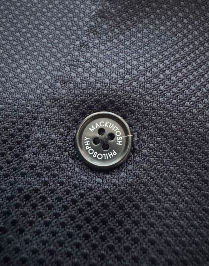 マッキントッシュフィロソフィー ナンバーゼロ トロッター ネイビー スリーピース
