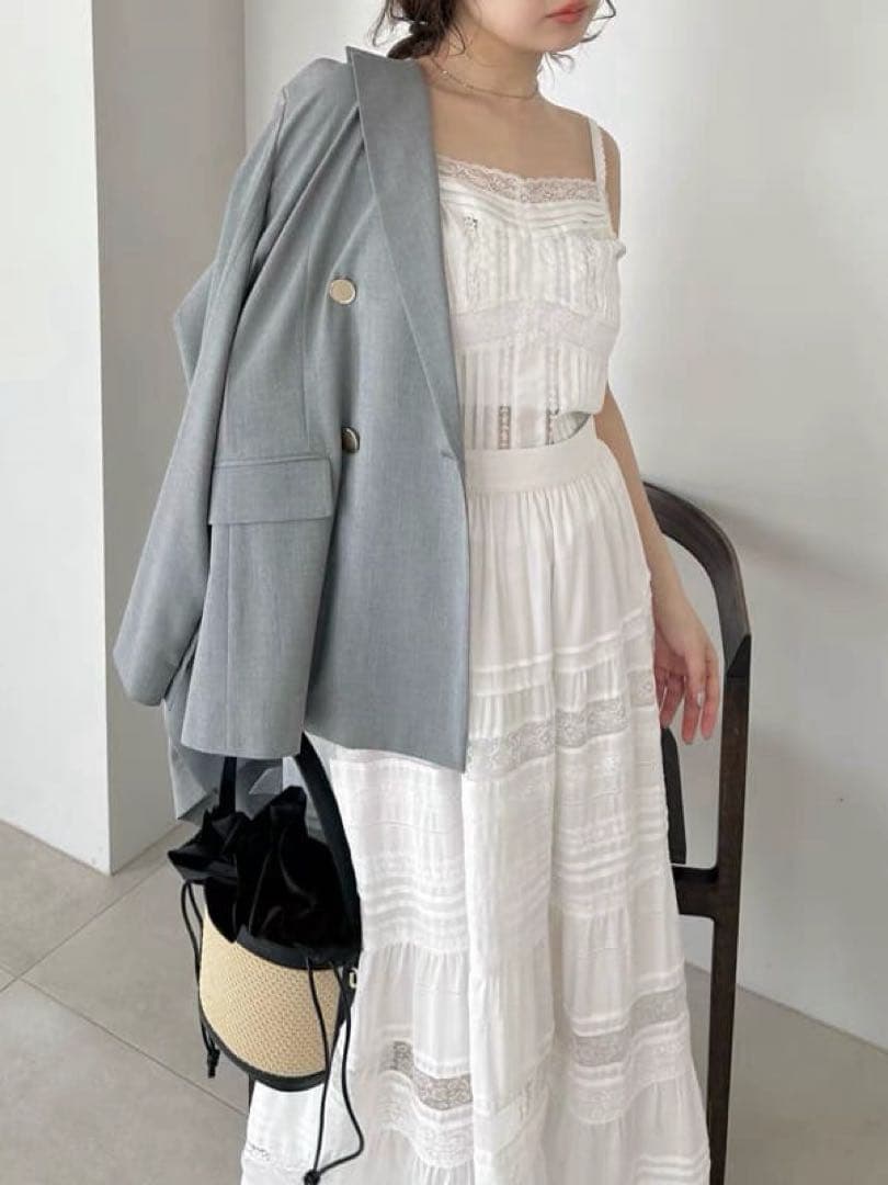 FRAY I.D グレー テーラードジャケット グレー