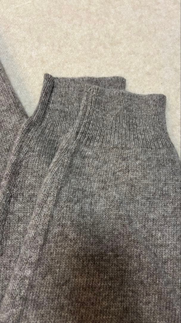 年末セール！ウールレギンス ウール100％ XLサイズ モンゴル産 厚手スパッツ