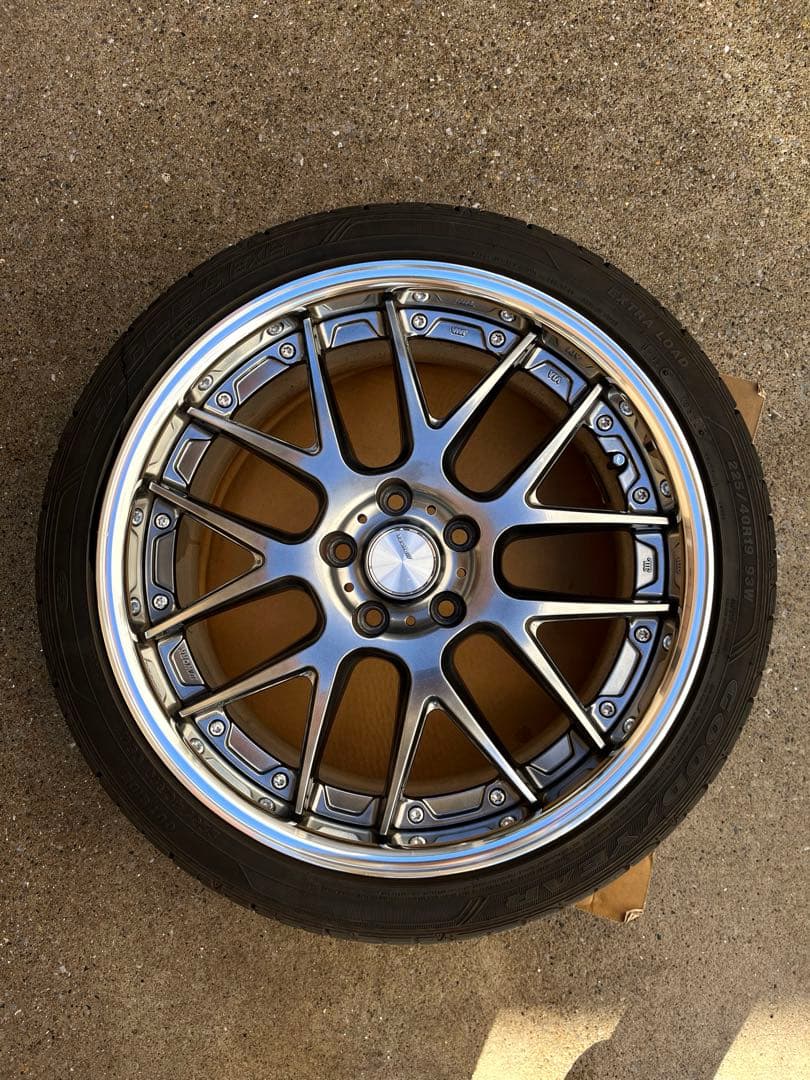 WORK ランベック LM7 19インチ ホイール GOODYEARタイヤ