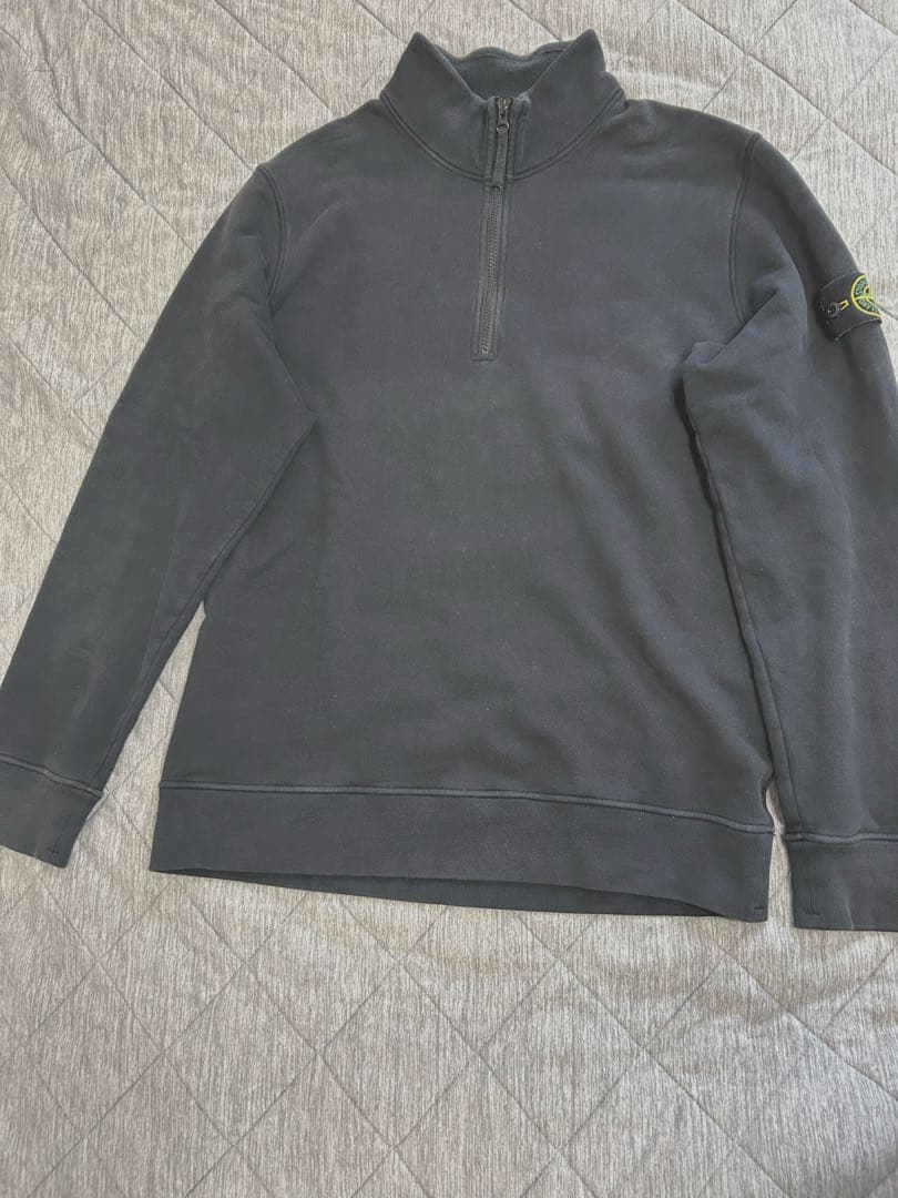 stone  ストーンアイランド　ハーフジップスウェット
