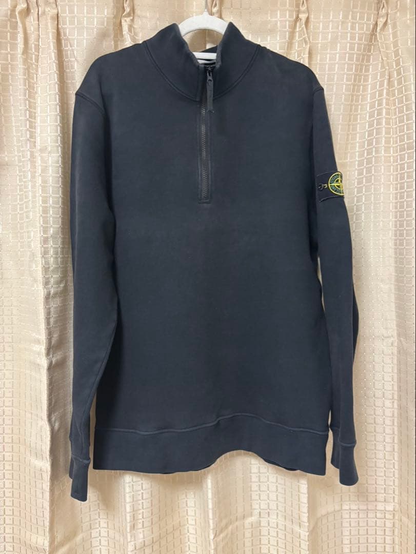 stone  ストーンアイランド　ハーフジップスウェット