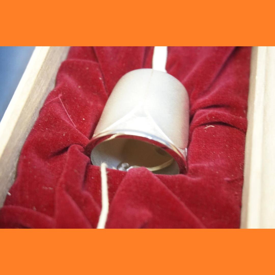 銀製 風鈴 銀座 山崎商店 田中貴金属工業 SILVER 工芸品 山崎謹製