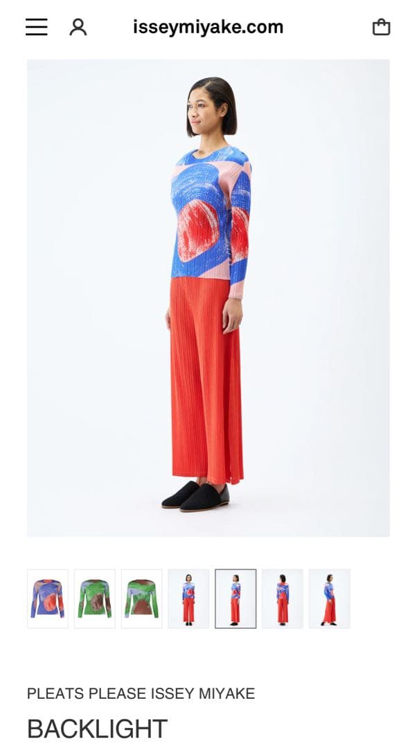 pleats please back light サイズ3