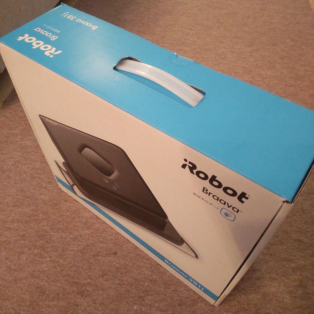 【未使用】iRobot Braava 381j 床拭きロボ　ブラック　※写真追加