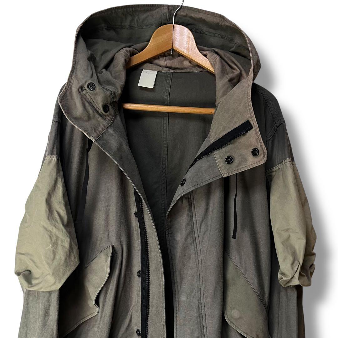 N.HOOLYWOOD エヌハリウッド モッズコート 薄手　ギミック 袖ポケット