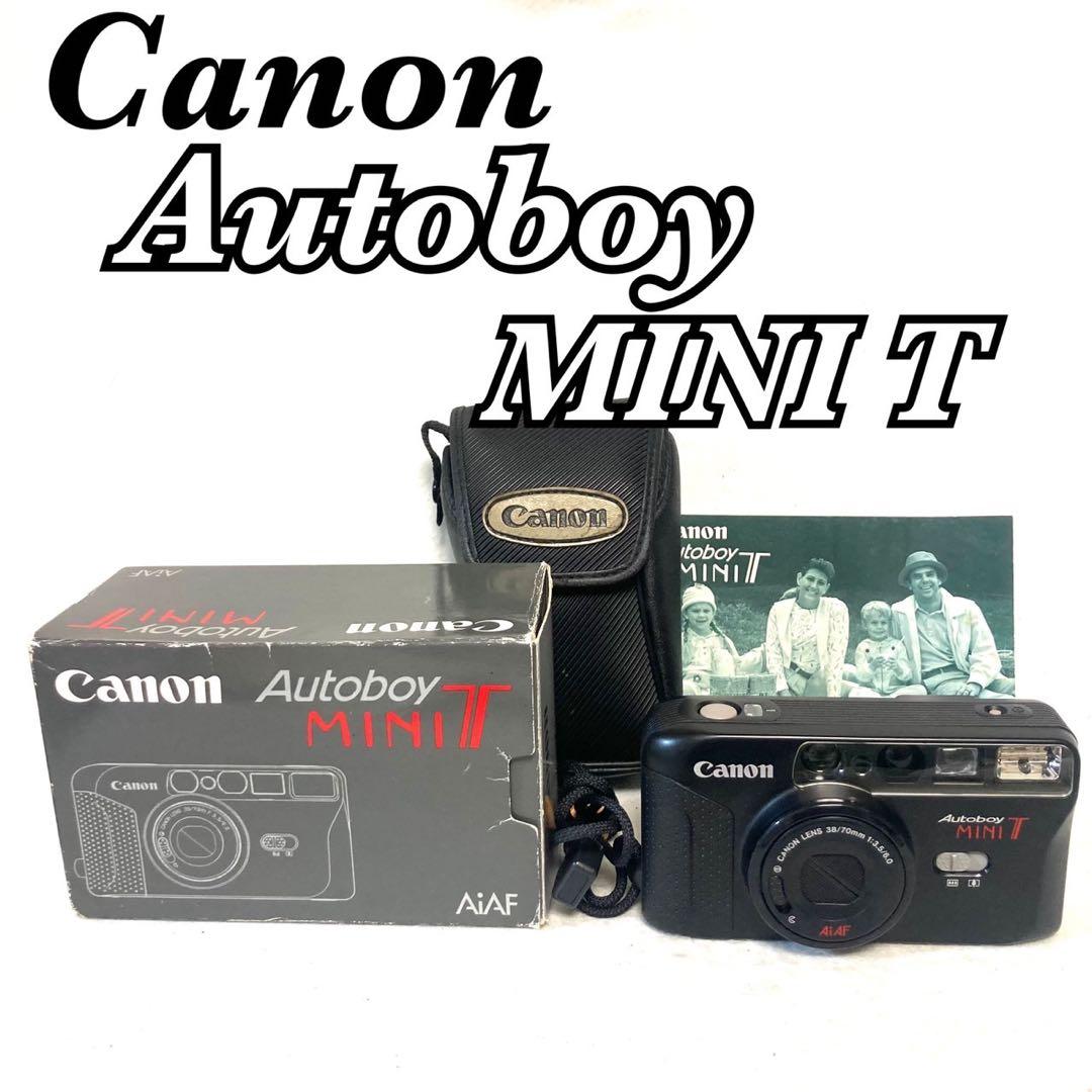 【完動品 箱説付属】Canon Autoboy MINI T 動作確認済