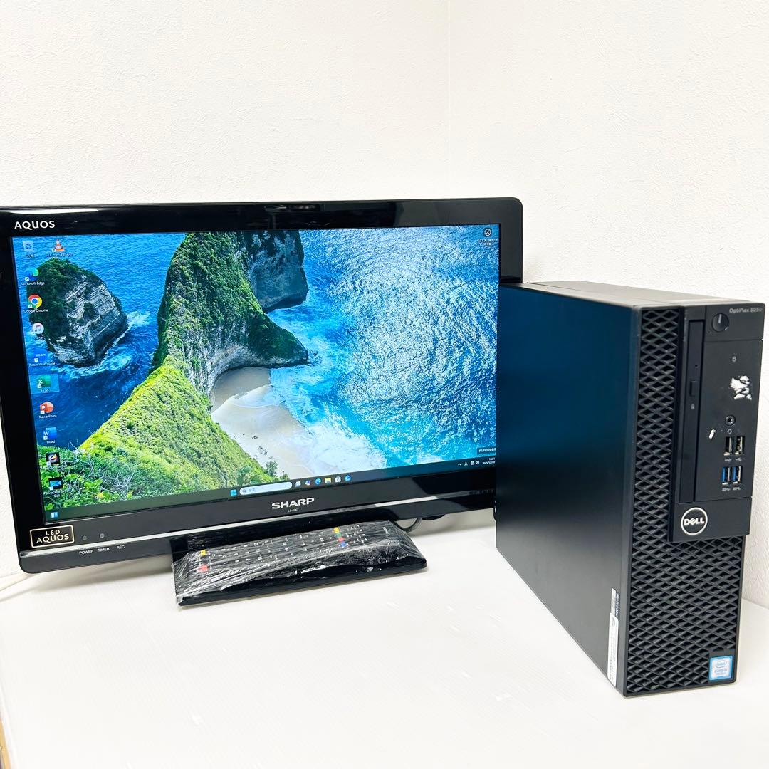 DELL ミニタワーパソコン Optiplex 3050 SFF D11S002