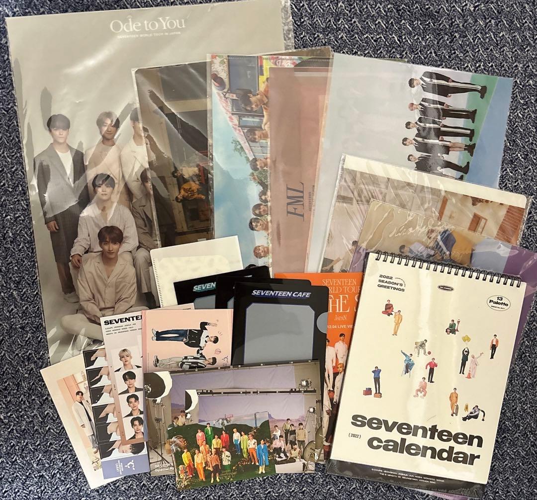 SEVENTEEN ジョシュア　ホシ　缶バッジ　トレカ　ラキドロ　うちわ　セット