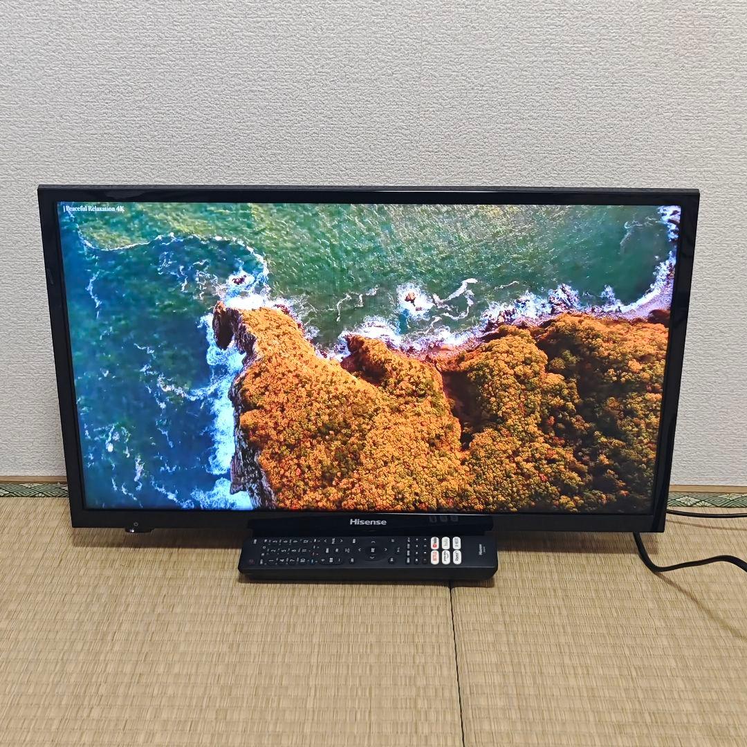 Hisense 24型 スマートテレビ ネット動画️⭕️地上波など✨2021年製