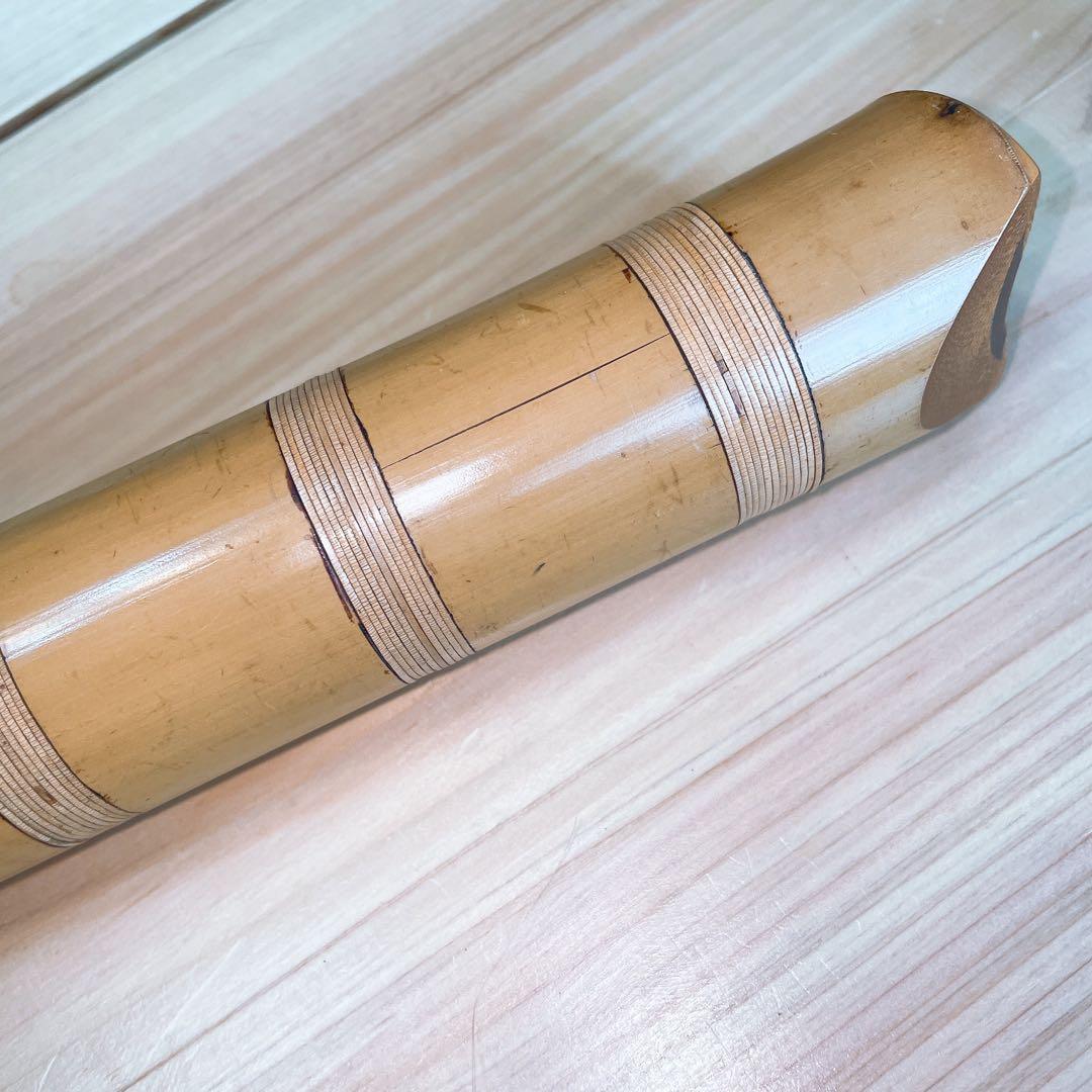 尺八 昌山 銘あり １尺８寸