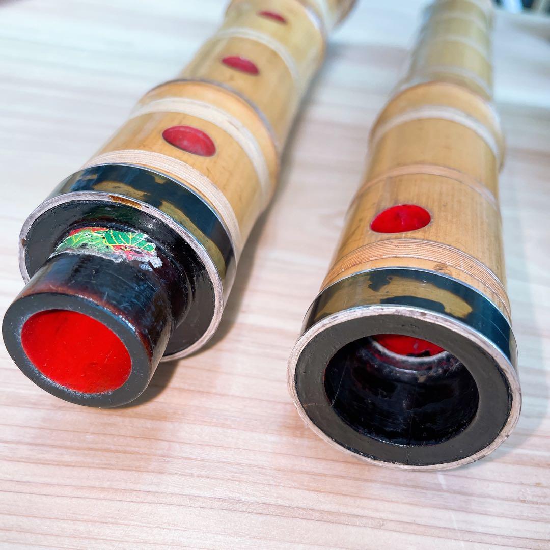 尺八 昌山 銘あり １尺８寸