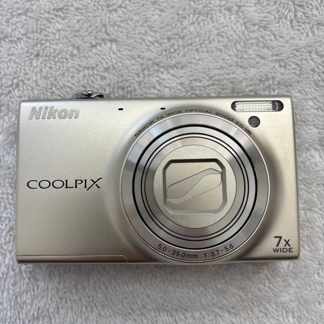 【美品】Nikon COOLPIX S6100 シルバー