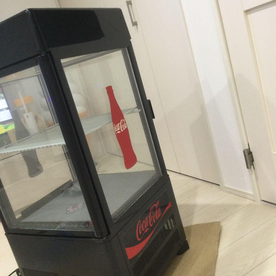 ジャンク品◆コカコーラ冷蔵庫　冷蔵ショーケース　サンデン　インテリア　最終値下げ