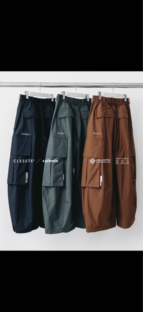 clesste　+PHENIX BALLOON CARGO PANTS