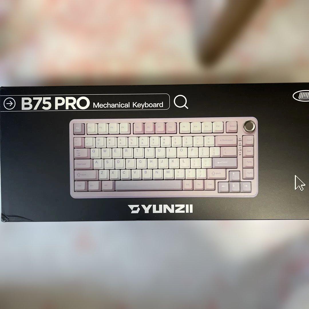 YUNZII B75 PRO メカニカルキーボード