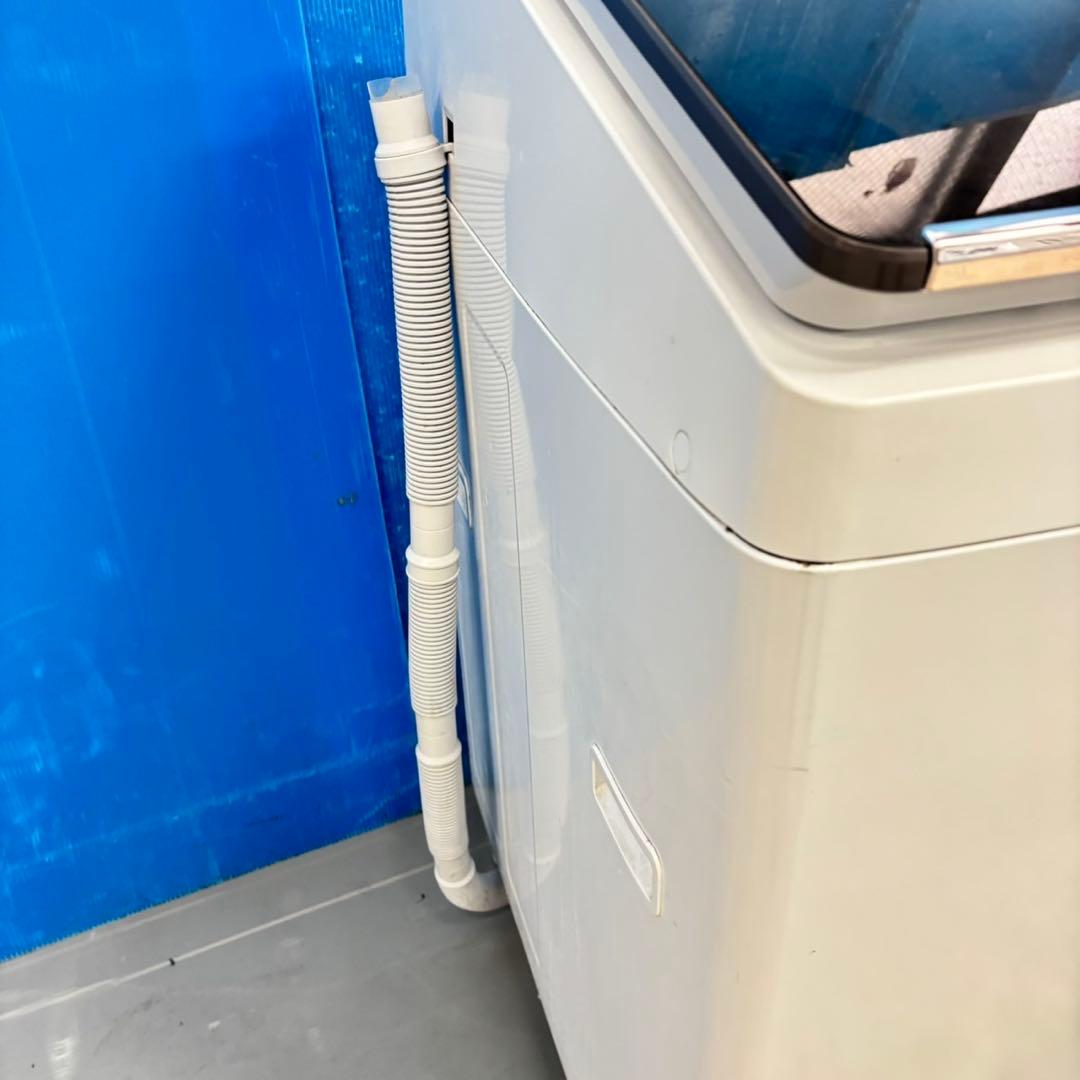 502 SHARP乾燥付き　洗濯機　10/5kg 小型 家庭用 ブラウンカラー