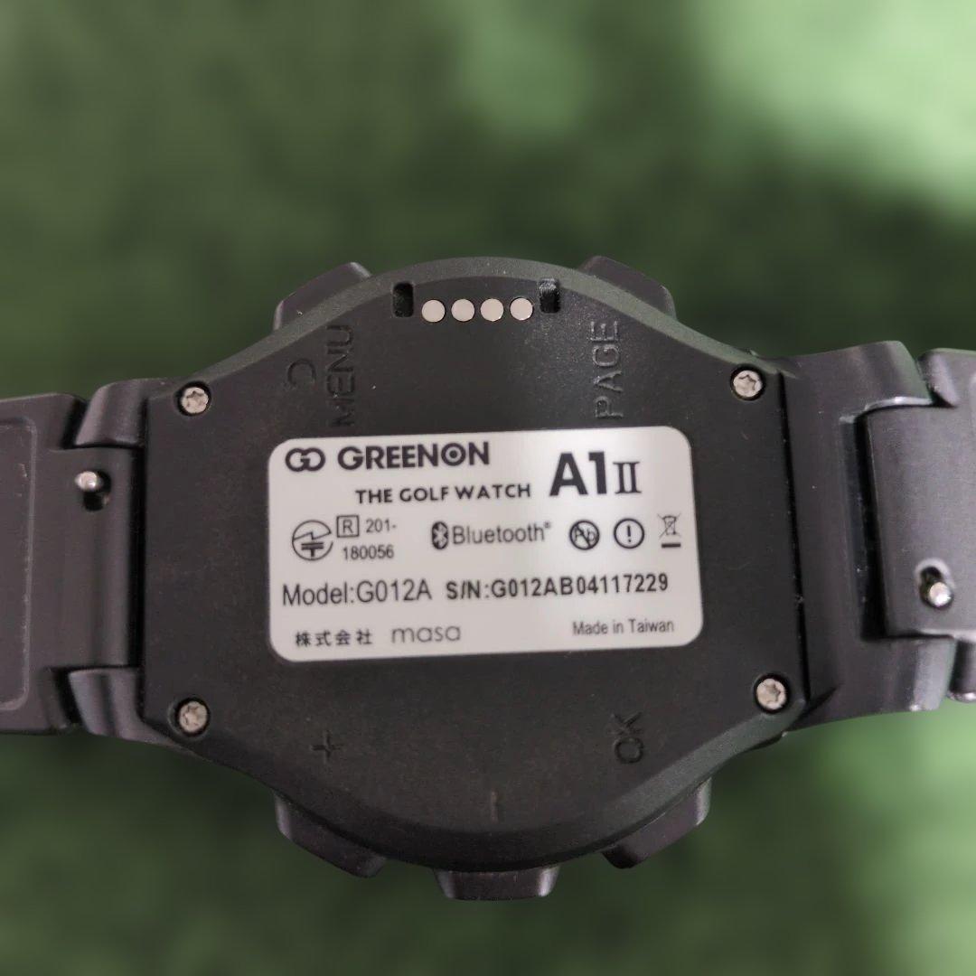 GREENON ザ・ゴルフウォッチ A1 II 保護フィルム付き