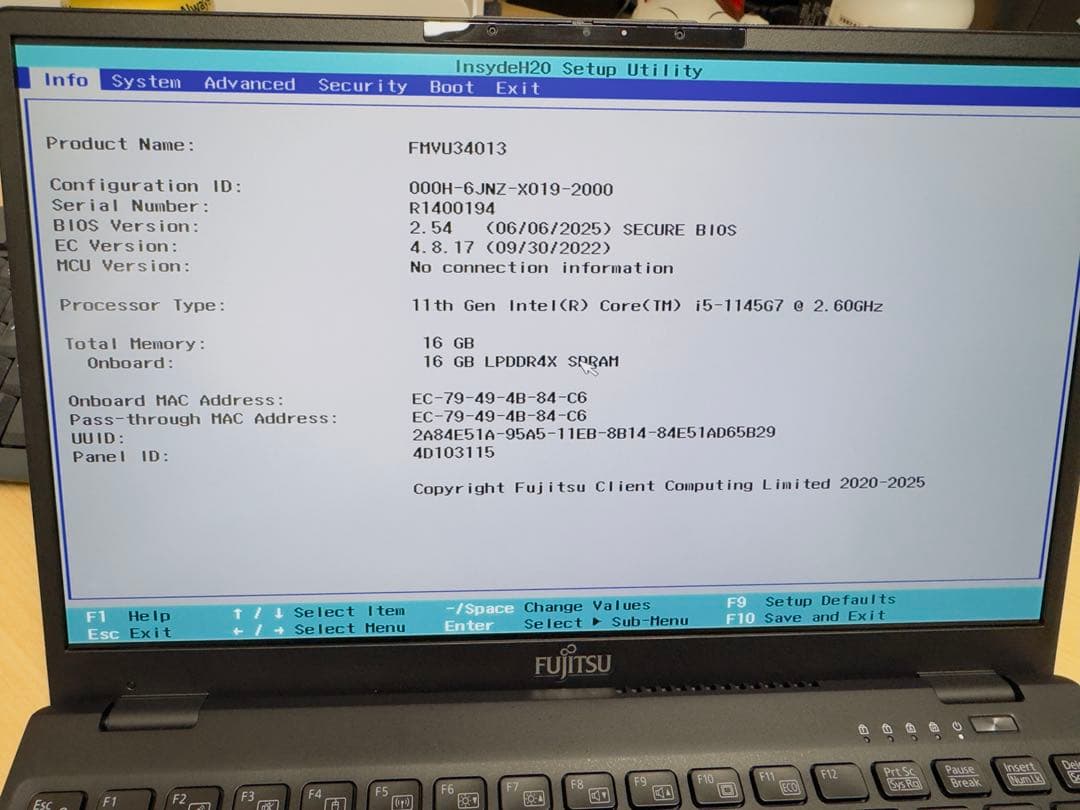 【美品】富士通 LIFEBOOK U9311/F i5/16GB/512GB