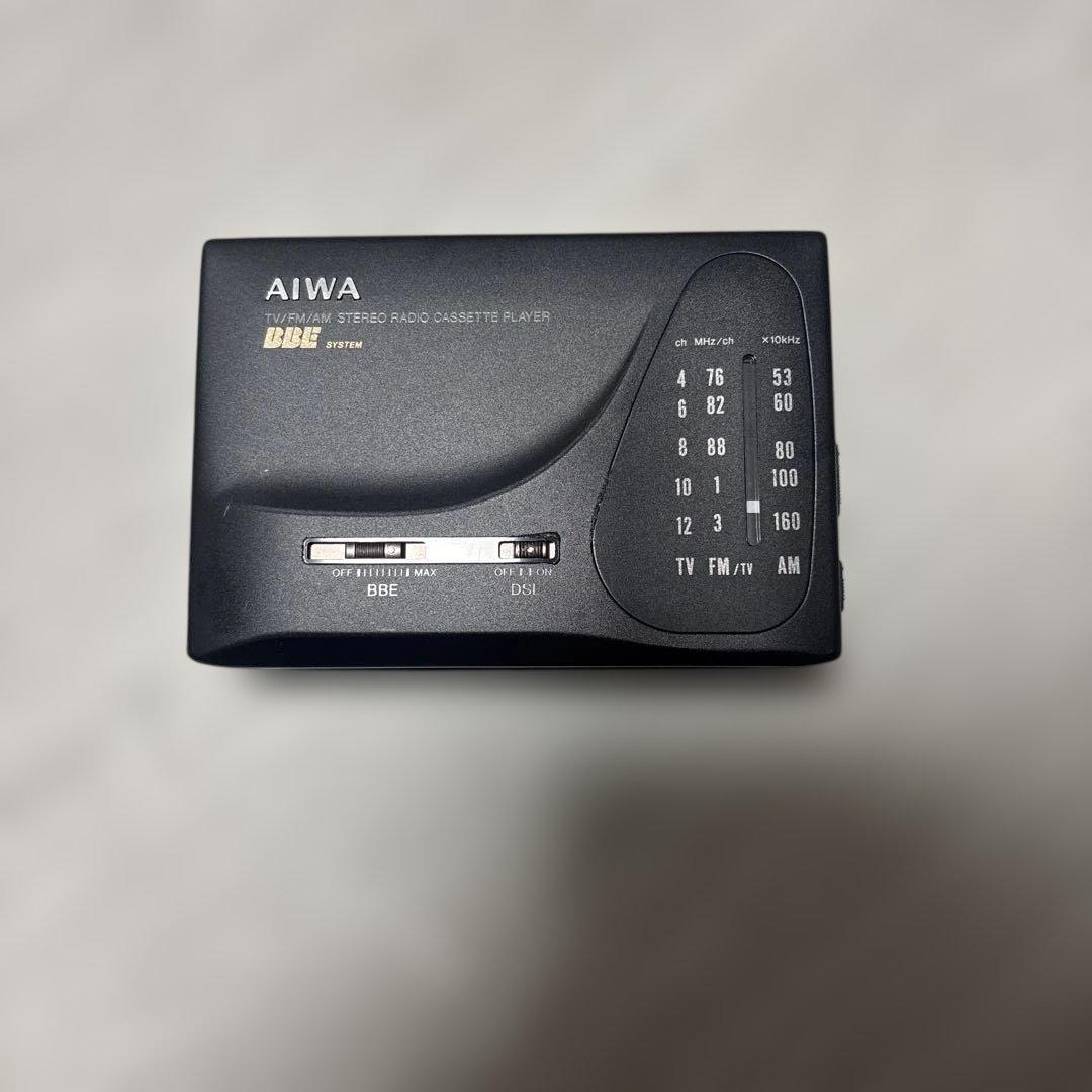 美品AIWA カセットプレーヤーHS-RL50