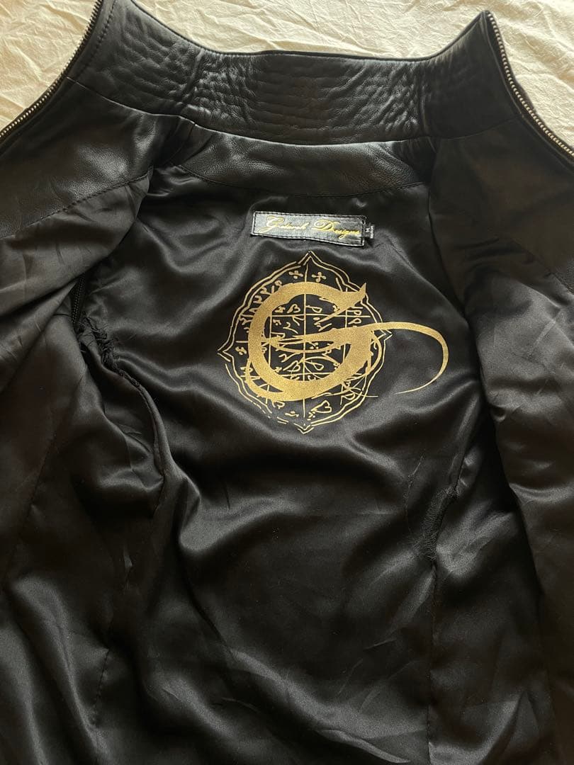 ジャケット・アウター artistic leather jacket \" SF armour \"