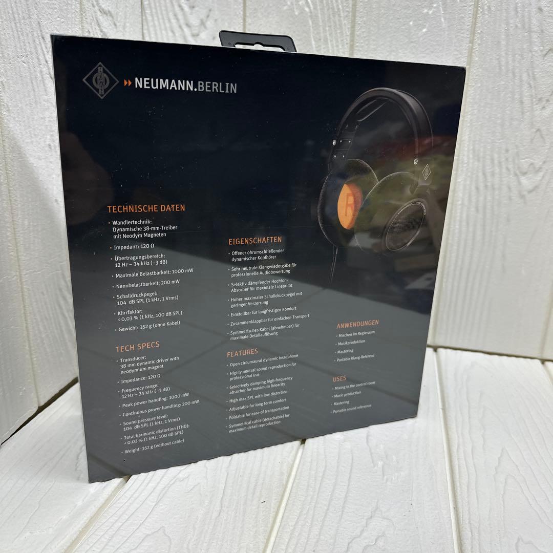 新品未開封　Neumann NDH 30 Black Edition