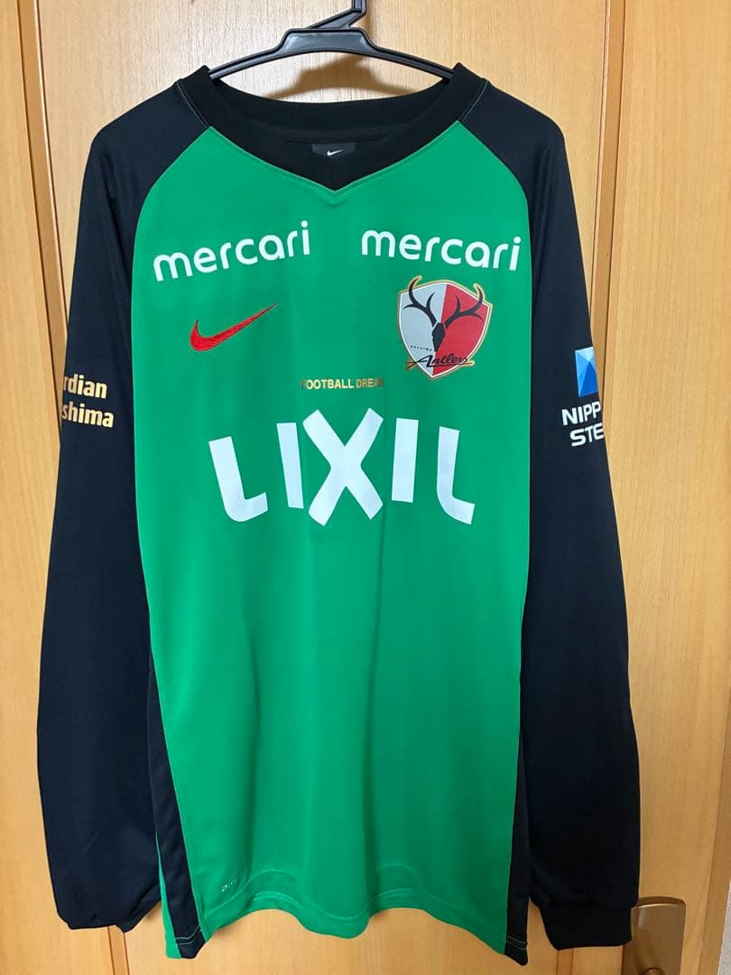 く*ま様 鹿島アントラーズ21番曽ケ端引退メモリアルユニフォーム　Mサイズ