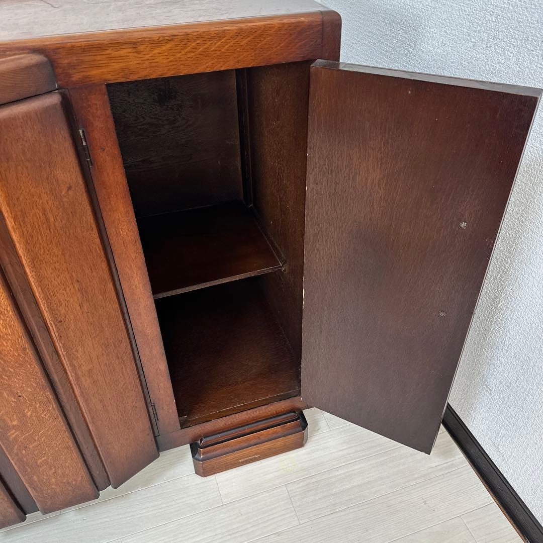 英国 イギリス アンティーク調 サイドボード サイドキャビネット ※iso※