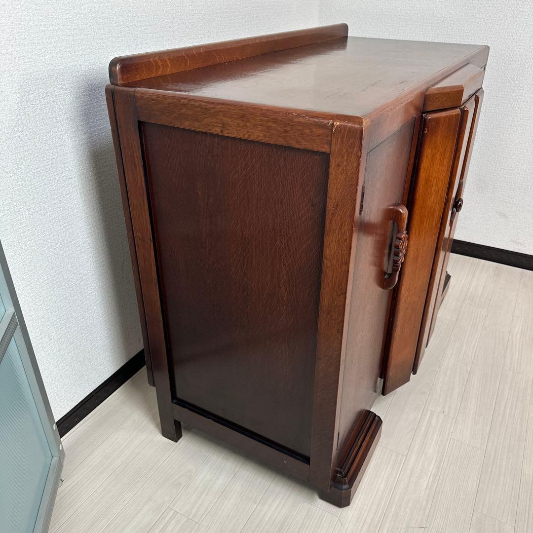 英国 イギリス アンティーク調 サイドボード サイドキャビネット ※iso※