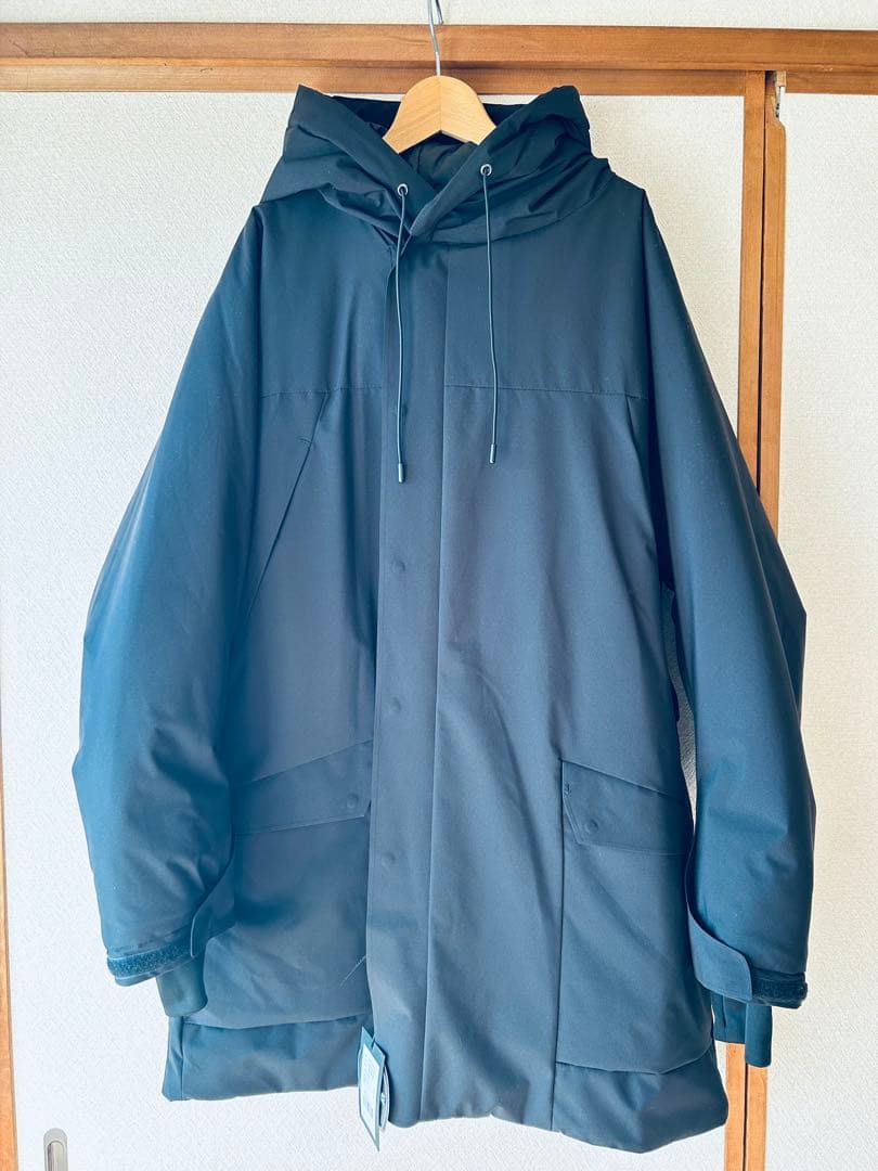 【試着のみ:定価39,600円】ジュンハシモト　ブラック　コート　ビジネス　M