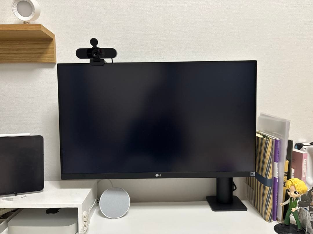 LG 4K 27UN880-B エルゴノミクス アーム スタンド 27インチ