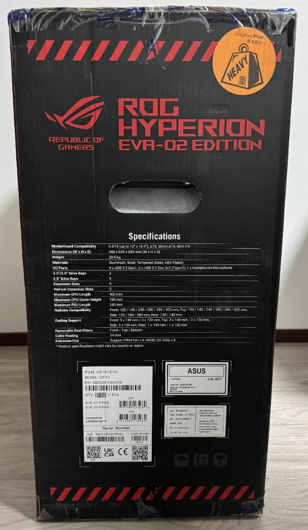 九蓮絆慈ROG HYPERION EVA-02 EDITION PC(1)