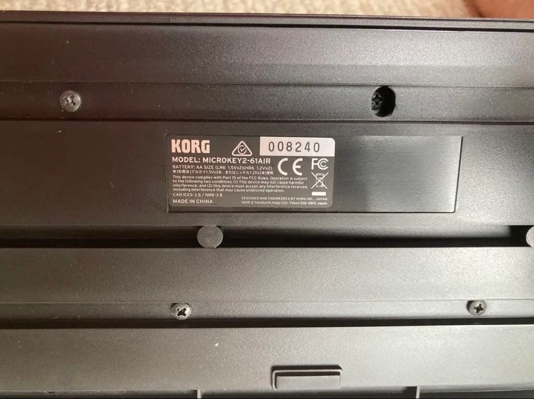 KORG microKEY2 Air 61鍵盤