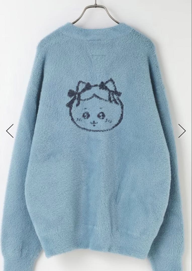 ローリーズファーム　ちいかわ　ニットカーディガン　ハチワレ