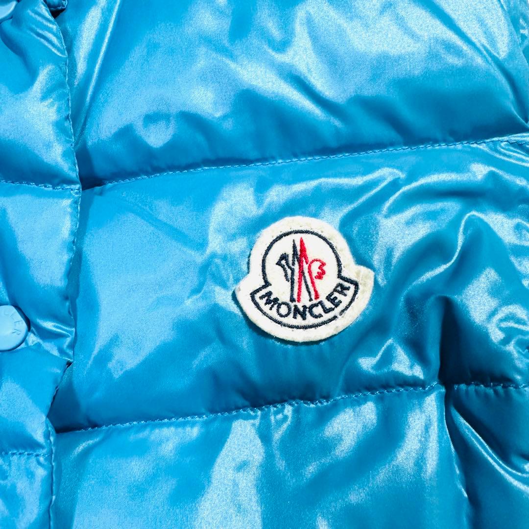 ジ*✨様 MONCLER モンクレール　ダウンベスト ブルー サイズ0 レディー