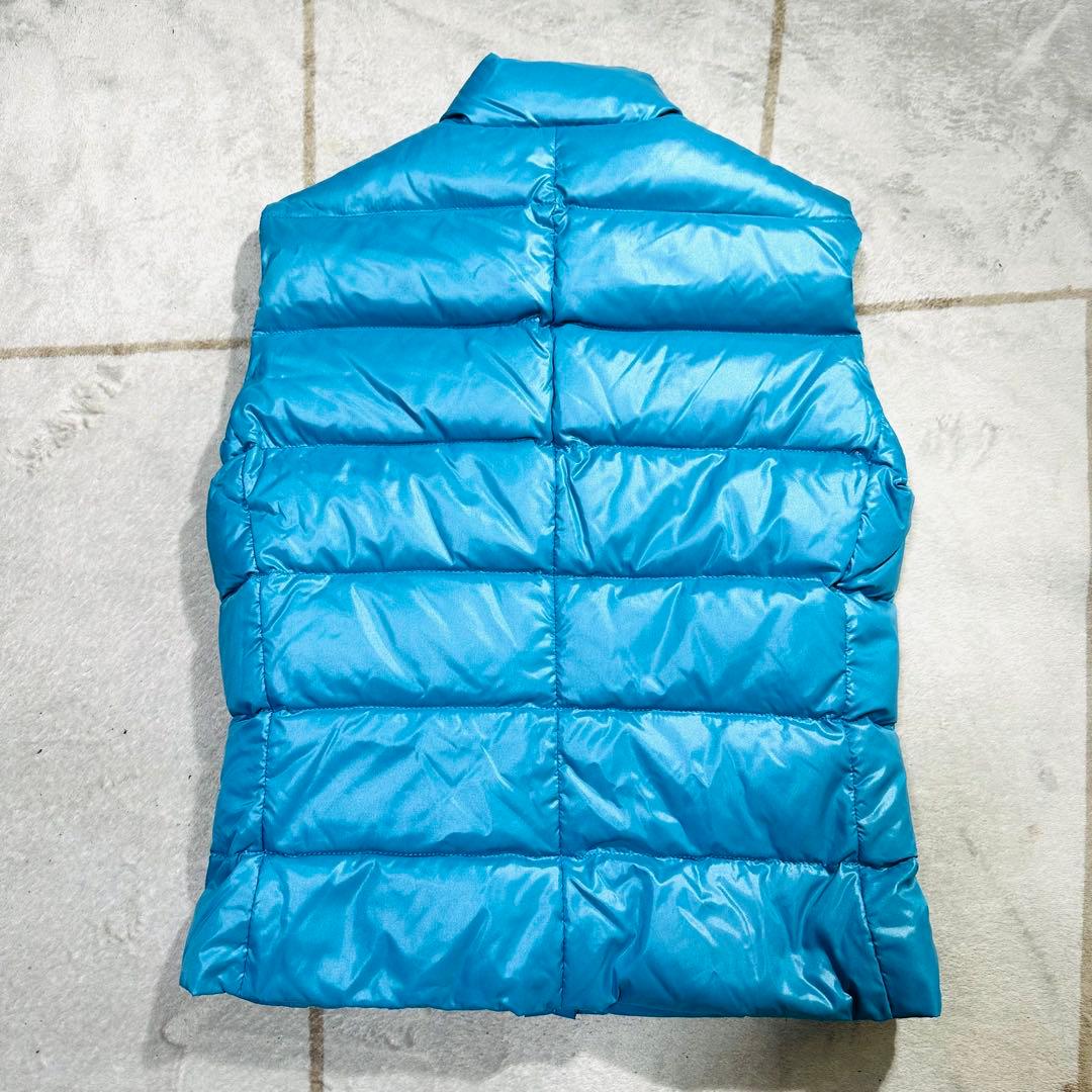 ジ*✨様 MONCLER モンクレール　ダウンベスト ブルー サイズ0 レディー