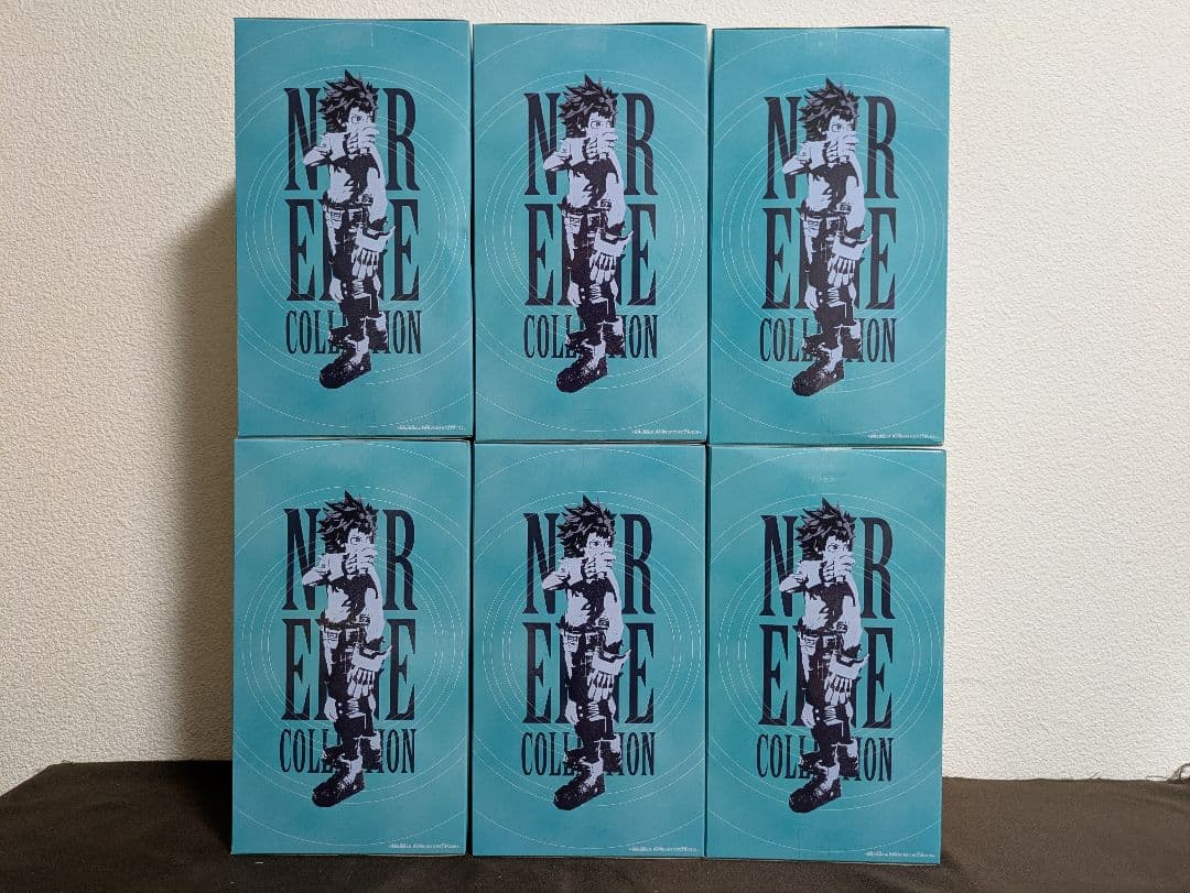 僕のヒーローアカデミア 緑谷出久 Noir Edge Collection 6体